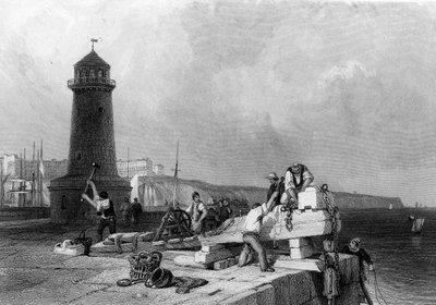 Ramsgate, inciso da Joseph Clayton Bentley, 1836 da Clarkson Frederick Stanfield